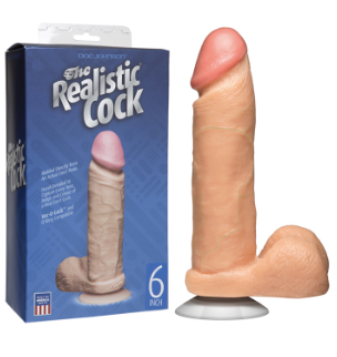 THE REALISTIC COCK 6" FLESH