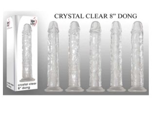 CRYSTAL CLEAR 8" DONG