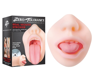 REAL MOUTH STROKER - FLESH