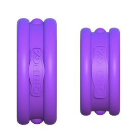 C-RINGZ MAX WIDTH SILICONE RINGS MAUVE