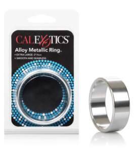 Alloy Metallic Ring XL - Silver