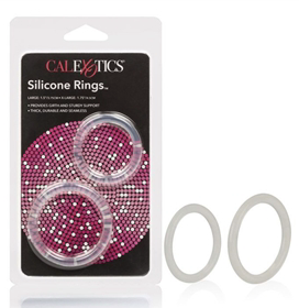 Silicone Rings - Clear
