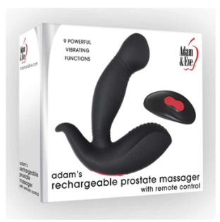 ADAM'S RECHARGEABLE PROSTATE MASSAGER WITH REMOTE