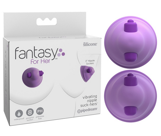 Fantasy For Her Vibrating Nipple Suck-Hers