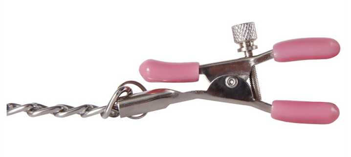 CHAIN ME UP KINK CLAMPS - PINK