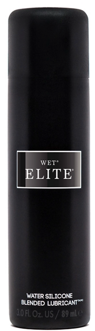 WET Elite Black Water Silicone 3.0 fl. oz/89ml