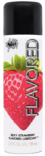 WET Flavored Sexy Strawberry 3.0 fl.oz/89ml